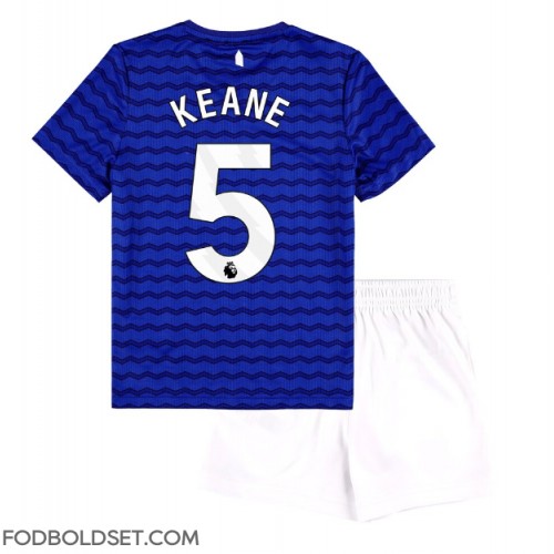 Everton Michael Keane #5 Hjemme Trøje Børn 2025-26 Kortærmet (+ Korte bukser)
